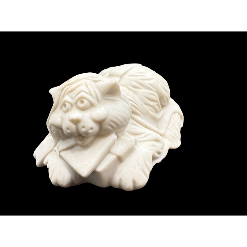Vintage 1982 Hallmark Fine Bisque Porcelain Cat Figurine Handcrafted In Japan